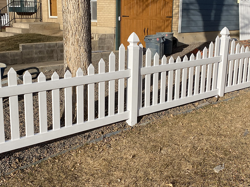 Vinyl Fence - Sonrise NoCo - Fence Construction